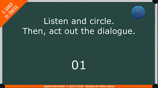 İNGİLİZCE 2. SINIF 10. ÜNİTE Ders Kitabı İngilizce Kelimelerin Okunuşu ve Anlamları (Tamamı)