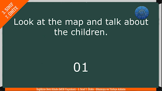 İNGİLİZCE 3. SINIF 7. ÜNİTE (MEB) Ders Kitabı İngilizce Kelimelerin Okunuşu ve Anlamları (Tamamı)