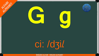 İNGİLİZCE ALFABE – OKUNUŞLARI