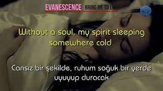 Evanescence – Bring Me To Life (Türkçe Çeviri)
