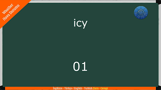 WEATHER – HAVA DURUMU (ENGLISH – TURKISH) (İNGİLİZCE – TÜRKÇE)