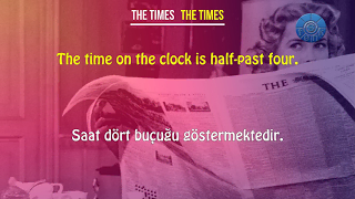 The Times & Openning Time (İNGİLİZCE – TÜRKÇE HİKAYELER)
