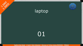 İNGİLİZCE 2. SINIF 5. ÜNİTE Ders Kitabı Kelimeleri