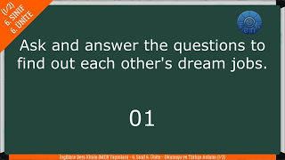 İNGİLİZCE 6. SINIF 6. ÜNİTE (MEB) 1. BÖLÜM – Ders Kitabı İngilizce Kelimelerin Okunuşu ve Anlamları
