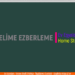 EV EŞYALARI – HOME STUFF / A’dan Z’ye / (Türkçe – İngilizce / Turkish – English)