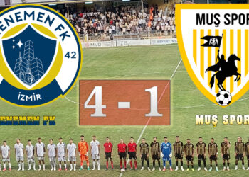 Menemen’de sert futbol galibiyeti getirdi