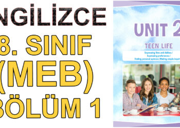 İNGİLİZCE 8. SINIF 2. ÜNİTE (MEB) 1. BÖLÜM – Ders Kitabı İngilizce Kelimelerin Okunuşu ve Anlamları