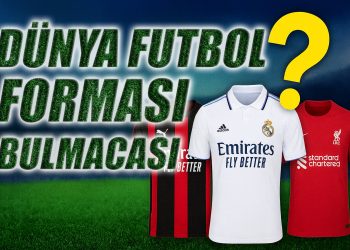 Dünya Futbol Forması Bulmacası! Bakalım Kaçını Bileceksin?