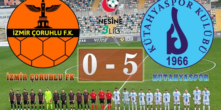 Çoruhlu FK, Kütahya’ya direnemedi