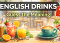 İngilizce İçecekler ☕🥤 | English–Turkish Drink Quiz