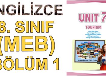 8. SINIF İNGİLİZCE DERS KİTABI 7. ÜNİTE (1. BÖLÜM) (MEB)