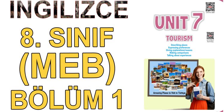 8. SINIF İNGİLİZCE DERS KİTABI 7. ÜNİTE (1. BÖLÜM) (MEB)