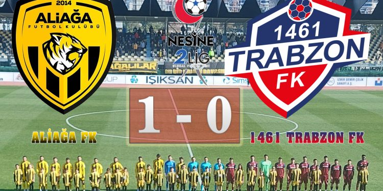 Aliağa FK, 1461 Trabzon’u topla dövdü!
