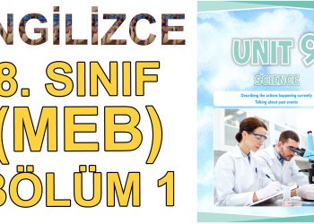 8. SINIF İNGİLİZCE DERS KİTABI 9. ÜNİTE (1. BÖLÜM) (MEB)