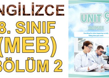 8. SINIF İNGİLİZCE DERS KİTABI 9. ÜNİTE (2. BÖLÜM) (MEB)