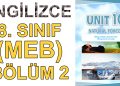 8. SINIF İNGİLİZCE DERS KİTABI 10. ÜNİTE (2. BÖLÜM) (MEB)