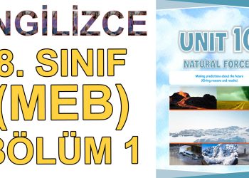 8. SINIF İNGİLİZCE DERS KİTABI 10. ÜNİTE (1. BÖLÜM) (MEB)
