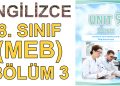 8. SINIF İNGİLİZCE DERS KİTABI 9. ÜNİTE (3. BÖLÜM) (MEB)